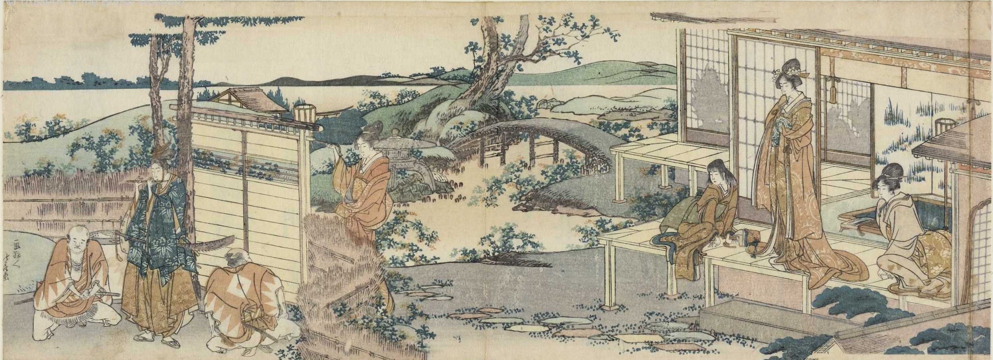 浄瑠璃十二段 北斎